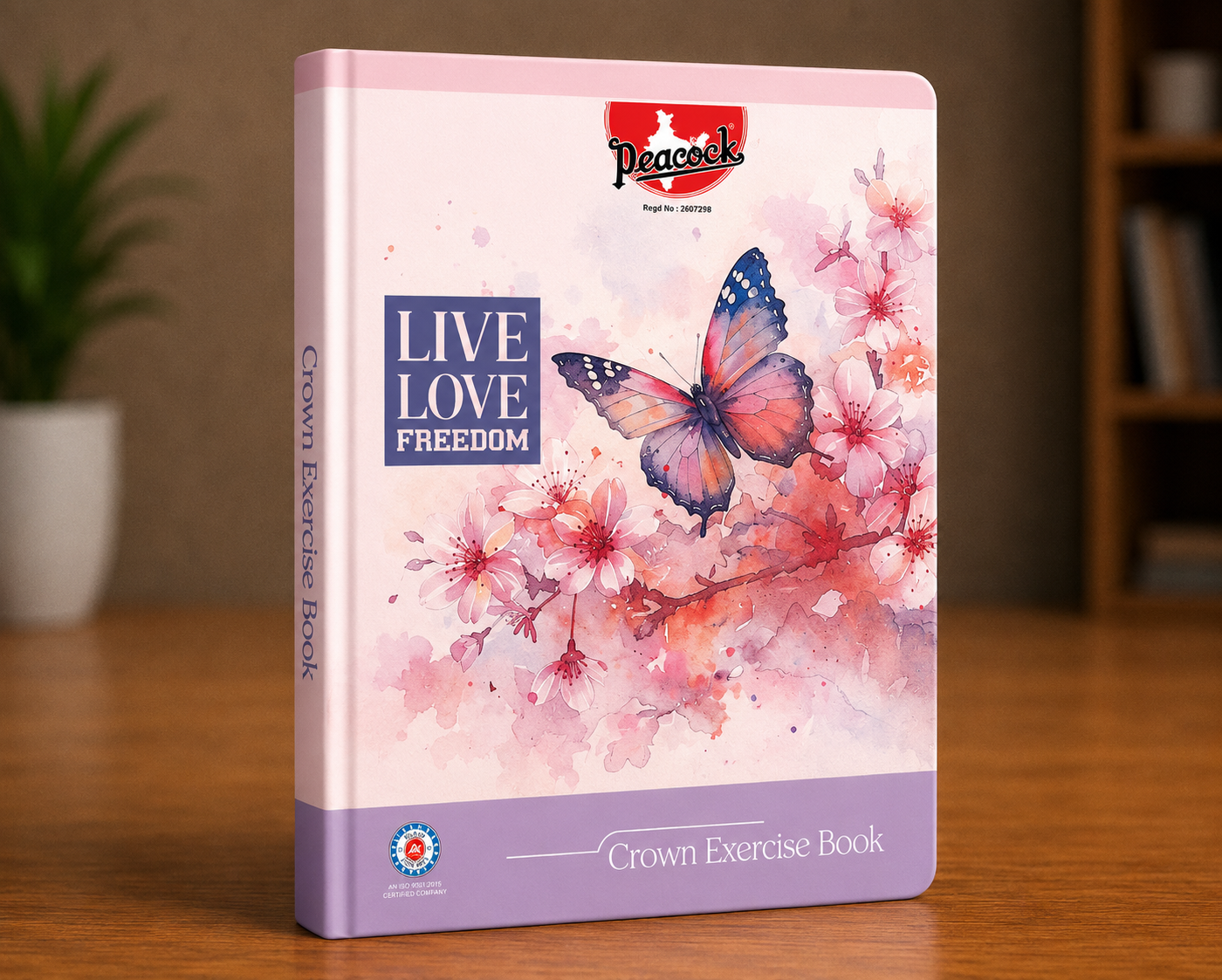 Peacock Crown Notebook